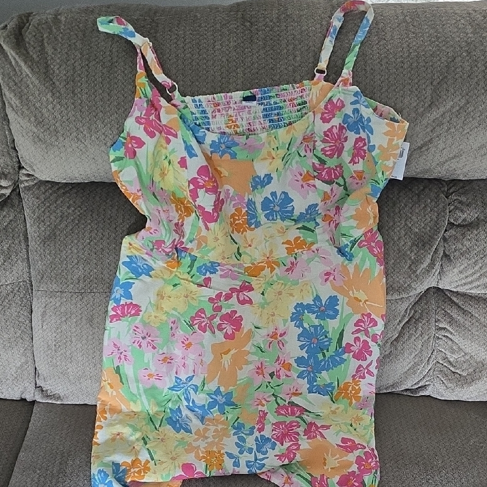 Old Navy Multicolor Floral Dress